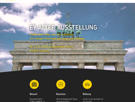 Neue Startseite der Ey Alter-Website