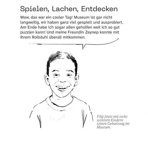 Beispiel einer Persona aus der Machbarkeitsstudie für das LWL-Museum Zeche Hannover mit erzählerisch aufgebautem Steckbrief.