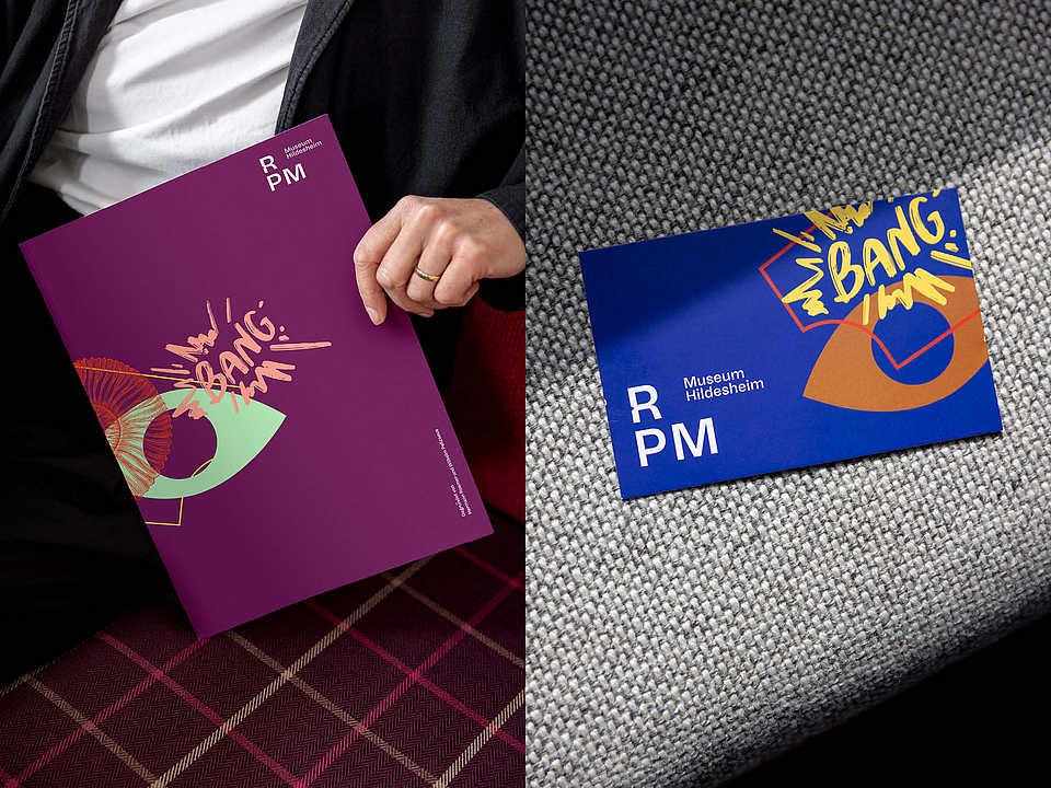 Pressemappe und Visitenkarte des RPM Museum im neuen Corporate Design.